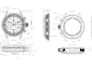 create luxury watch cad design and technical drawing for factory ready tech pack